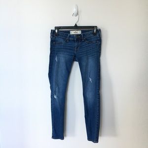 Hollister Medium Wash Short Skinny Jeans